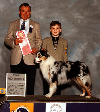 Hunter and Smudge, a SHowmanship team to be reckoned with!